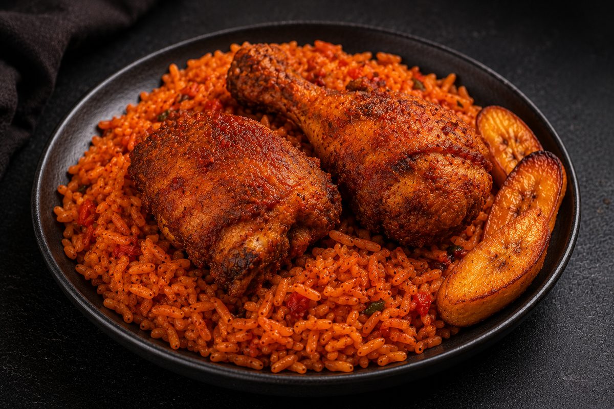 Jollof & Fried Chicken